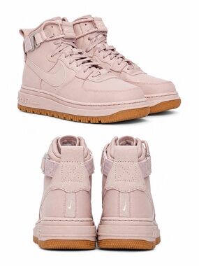 NIKE PINK AIR FORCE 1 HIGH UTILITY 2.0 SNEAKERS SZ 8 - BNIB